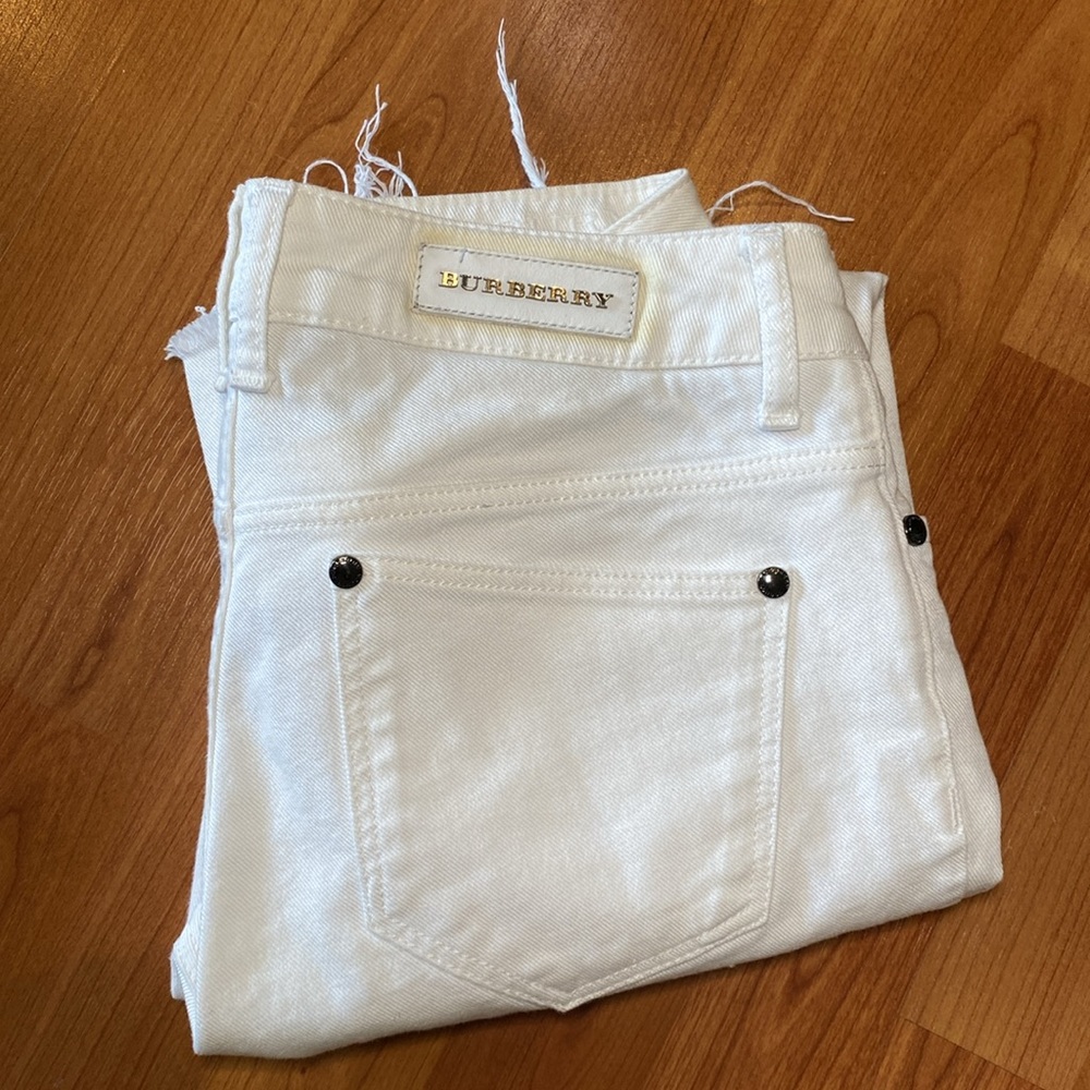 Burberry White Jeans